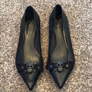 Pedro Garcia black flats size 38